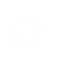 Palette Parenting logo white